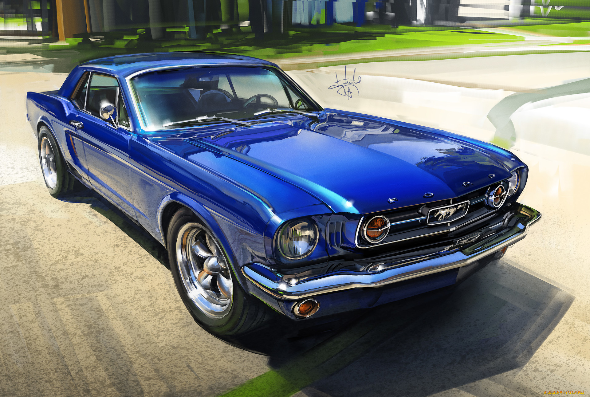 ford mustang, , , , , , , , ford, mustang, , , wallhaven, vehicle, painting